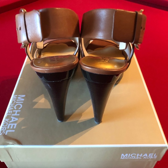 Michael Kors Platform Sandals Heels - Picture 3 of 5